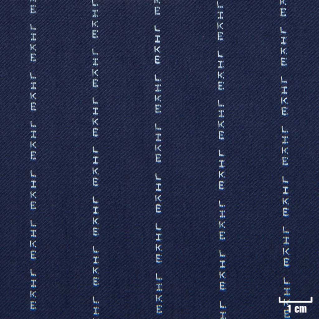 DARK BLUE, WHITE "LIKE" STRIPES