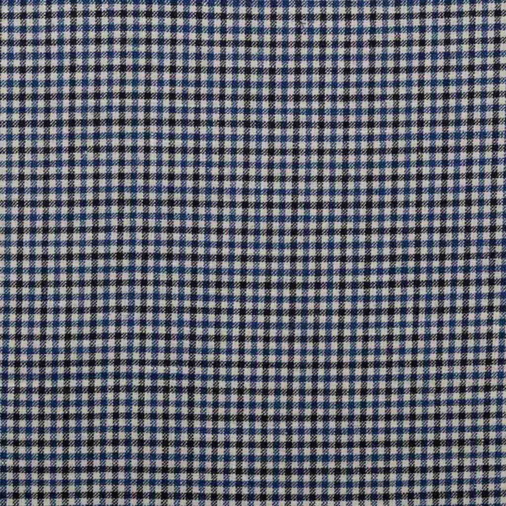 BLACK, BLUE & WHITE CHECKS