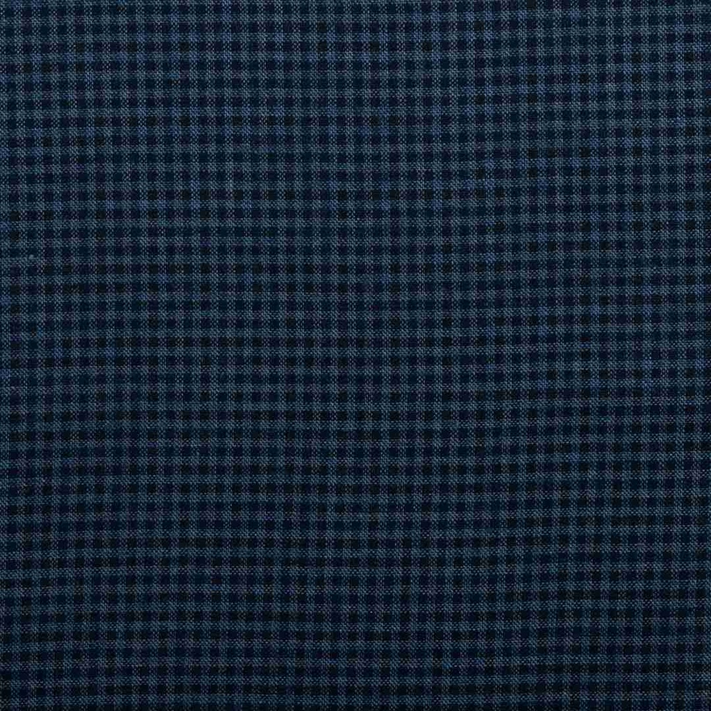 DARK BLUE & BLUE SMALL CHECKS