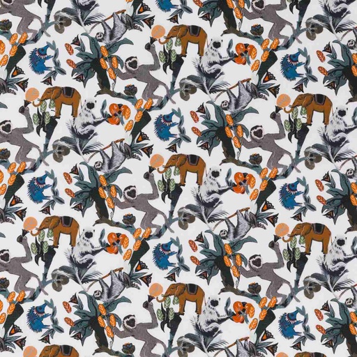 [660543] ELEFANT AND MONKEYS DESIGN