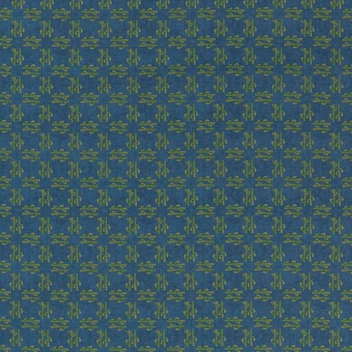 [660570] DARK BLUE, CACTUS DESIGN