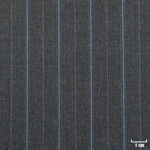 [104207] MEDIUM GREY, ALTERNATE MIXED BLUE DOTTED STRIPES