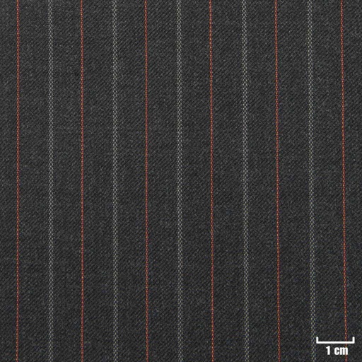 [822221] CHARCOAL, GREY/RED DOTTED STRIPES