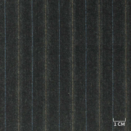 [810211] GREY, BLUE/ORANGE STRIPES