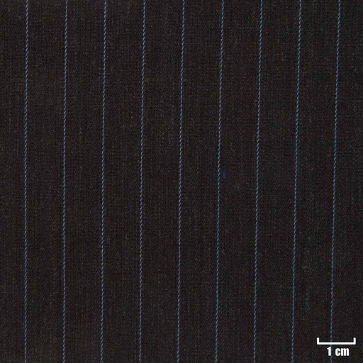 [822533] DARK BROWN, BLUE STRIPES