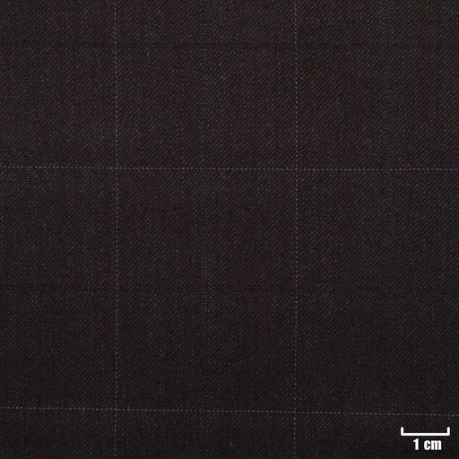 [501333] BROWN, BIG PURPLE CHECKS