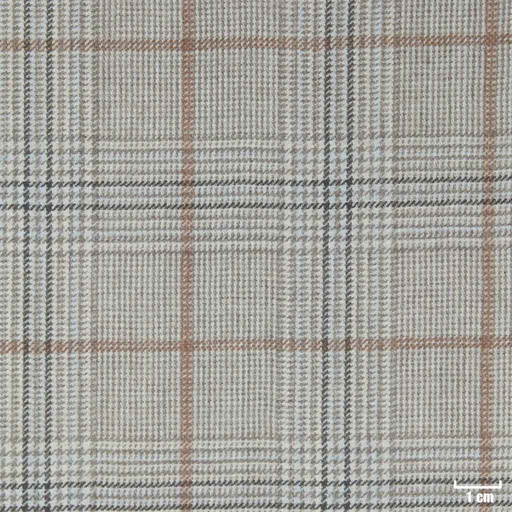 [403949] LIGHT TAN, MIXED BLUE/BROWN CHECKS
