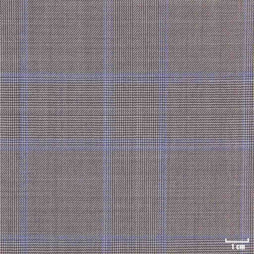 [403304] LIGHT BROWN, BLUE CHECKS
