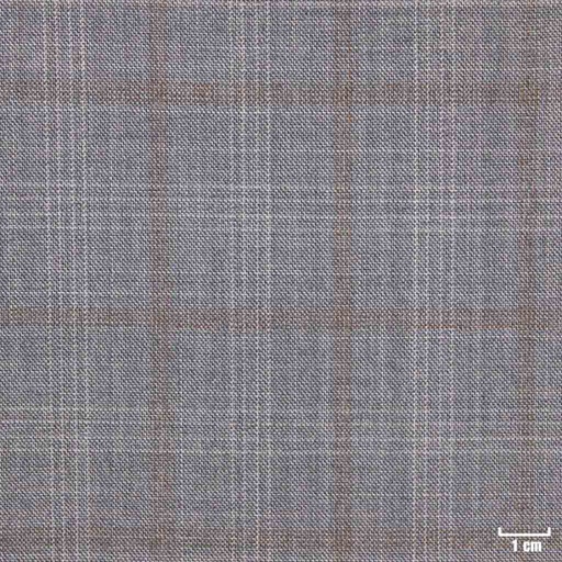 [450538] LIGHT GREY, BROWN CHECKS
