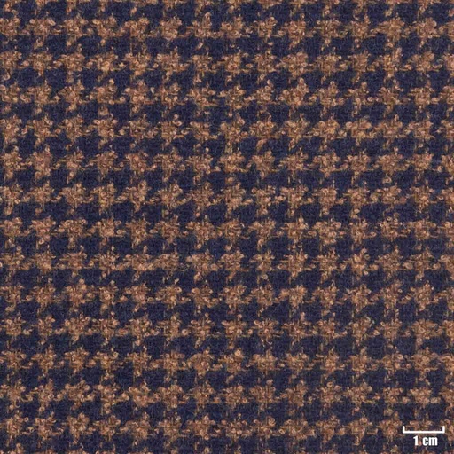 [450709] BLUE/BROWN HOUNDSTOOTH