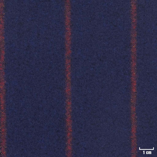 [450718] DARK BLUE, BIG BURGUNDY STRIPES