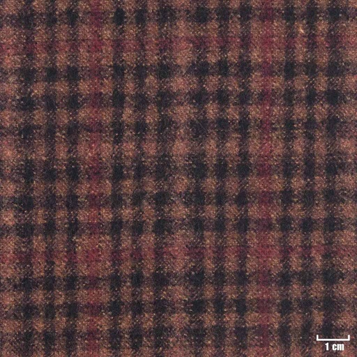 [450722] BURGUNDY, SMALL BLUE/RED CHECKS
