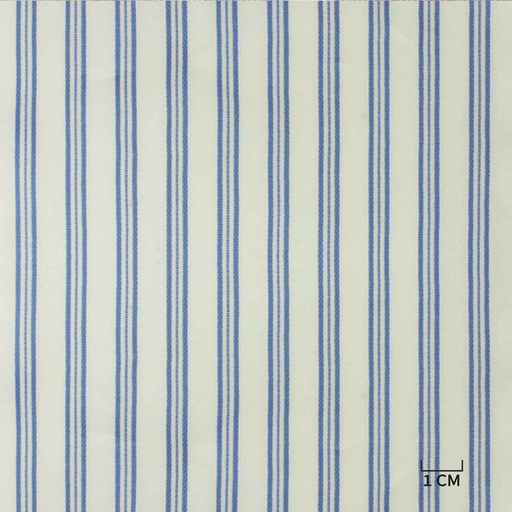 [A931] WHITE, BLUE STRIPES