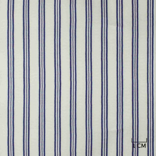 [H10487] WHITE, BLUE STRIPES