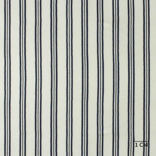 [A941] WHITE, BLUE STRIPES
