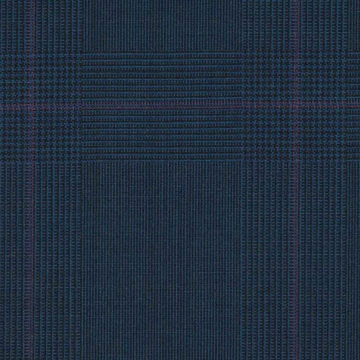 [316806] DARK BLUE, BURGUNDY CHECKS
