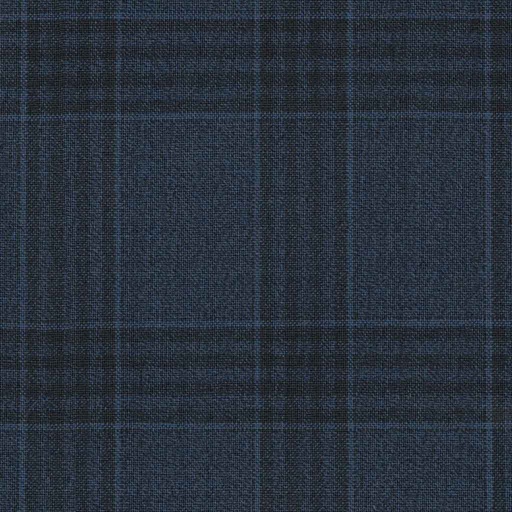 [316810] DARK BLUE, BLUE CHECKS