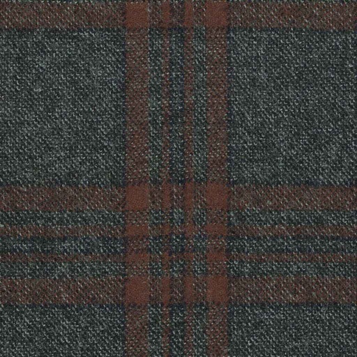 [316607] DARK GREY, BROWN CHECKS
