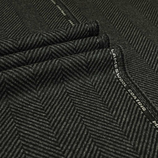 [352604] DARK GREY, HERRINGBONE