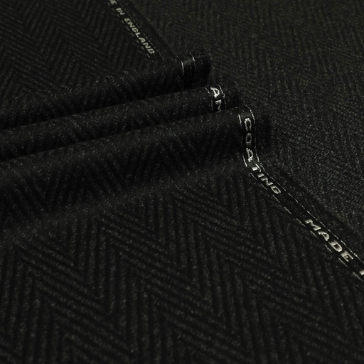 [352612] CHARCOAL, HERRINGBONE