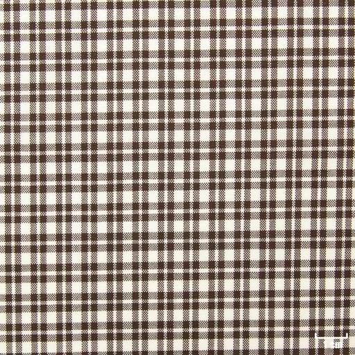 [223804] BROWN, SMALL WHITE CHECKS