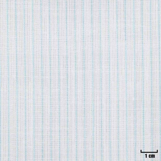 [501651] WHITE, NARROW LIGHT BLUE STRIPES