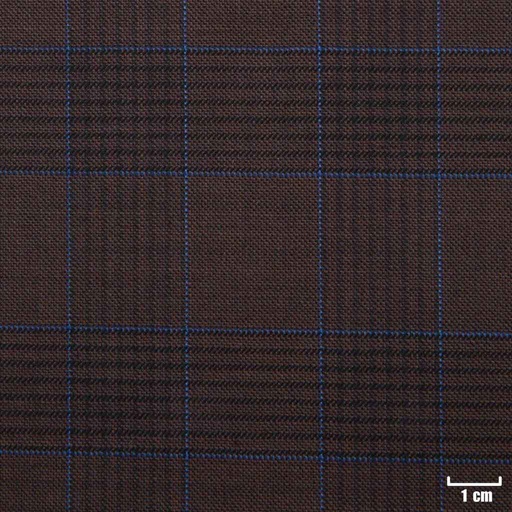 [501103] BROWN, BLUE CHECKS