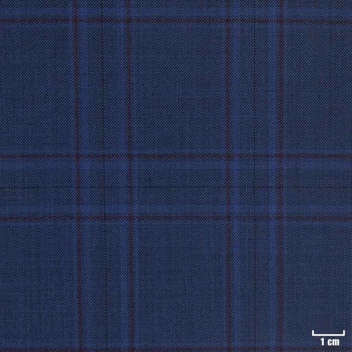[222602] BLUE, BROWN CHECKS