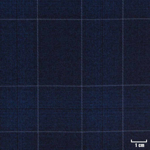 [226303] DARK BLUE, OFF WHITE CHECKS