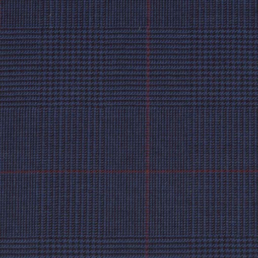 [317203] DARK BLUE, RED CHECKS (DR# 68003)