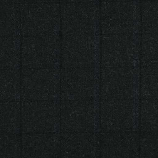 [352812] DARK GREY, BLUE CHECKS