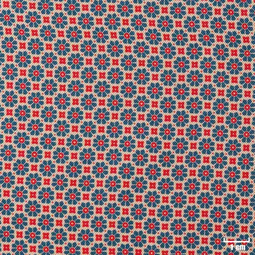[405021] BLUE/RED, MINI DESIGN