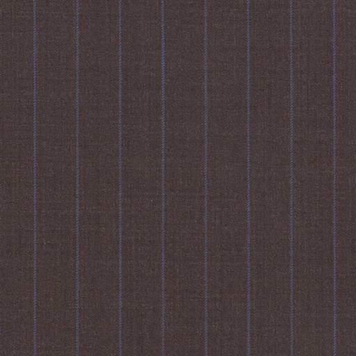 [317615] BROWN, BLUE STRIPE (DR# 12515)