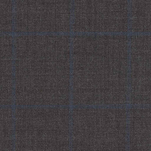[317706] DARK GREY, BLUE CHECKS (DR# 19006)