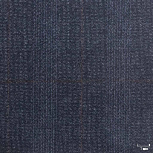[228219] DARK BLUE, BROWN CHECKS