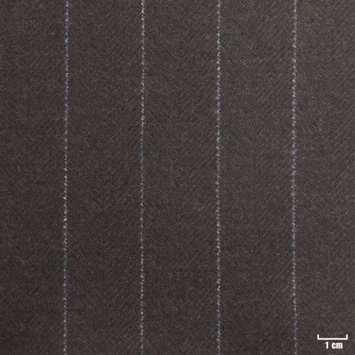 [228221] DARK BROWN, BLUE STRIPES