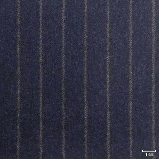 [228254] DARK BLUE, BROWN STRIPES