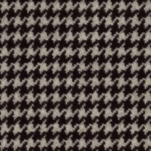 [318205] BLACK, HOUNDSTOOTH (DR# 80105)