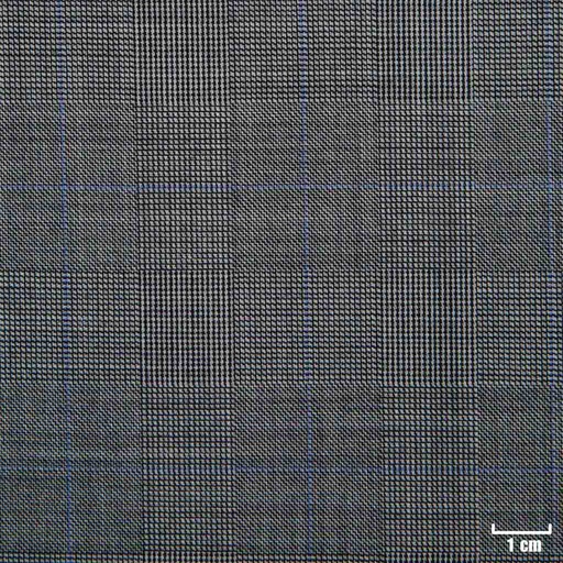 [502309] LIGHT GREY, BIG BLUE CHECKS