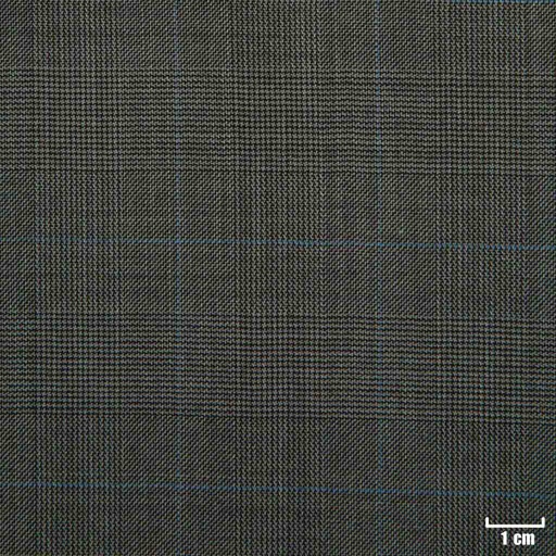 [502313] BROWN, BIG BLUE CHECKS