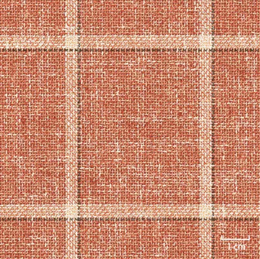 [451425] BURGUNDY, BIG CHECKS