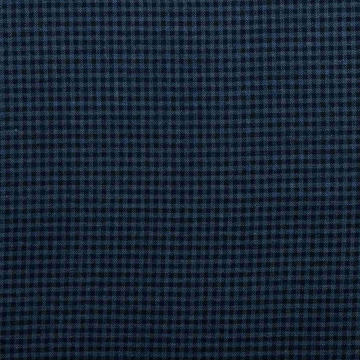 [353131] DARK BLUE & BLUE SMALL CHECKS