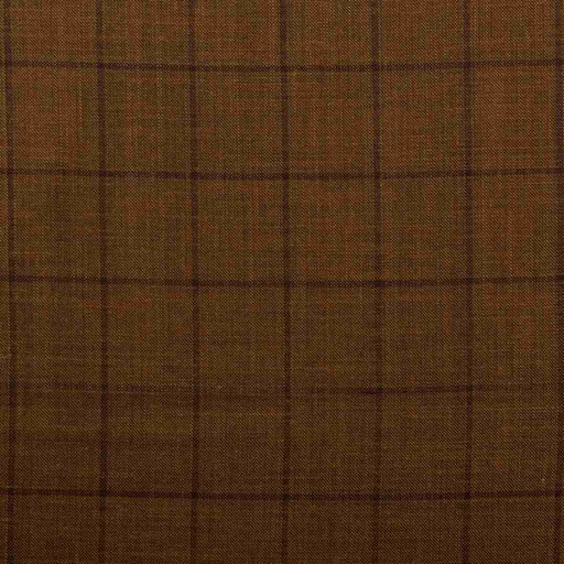 [353151] ORANGE, BROWN CHECKS