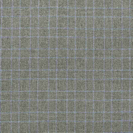 [353323] GREY, 4"X3.5" BLUE CHECKS