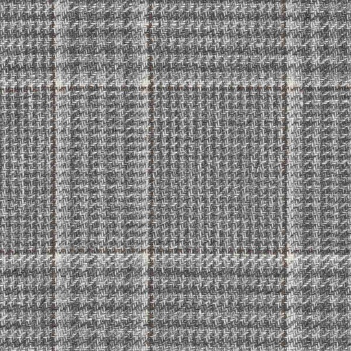 [319701] GREY, MIXED BROWN CHECKS (DR# 50473)