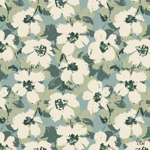 [823930] GREEN, YELLOW FLOWERS
