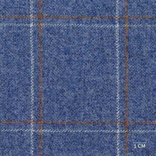 [320449] BLUE,BROWN CHECKS (DR# 90449)